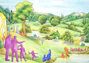 jardin art multiculturel carolina wajon