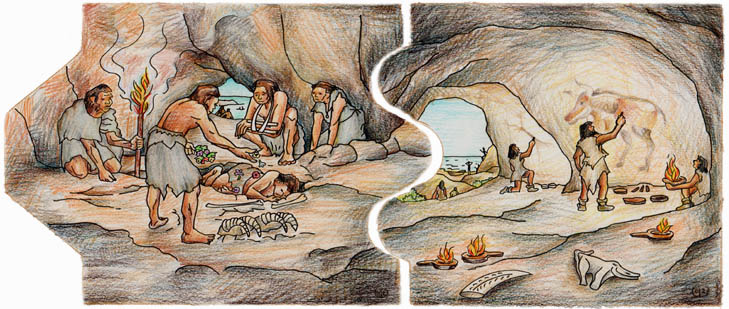 from 1 million to 22.000 years ago 10-11