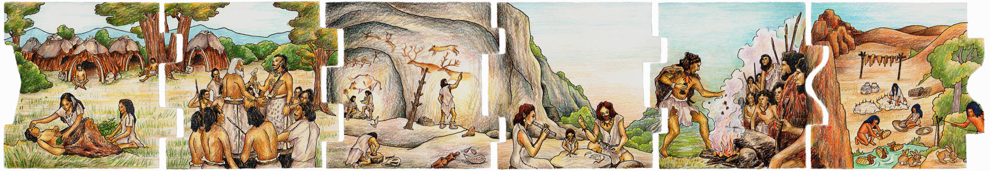 from 22.000 years ago until the Middle Ages7-12