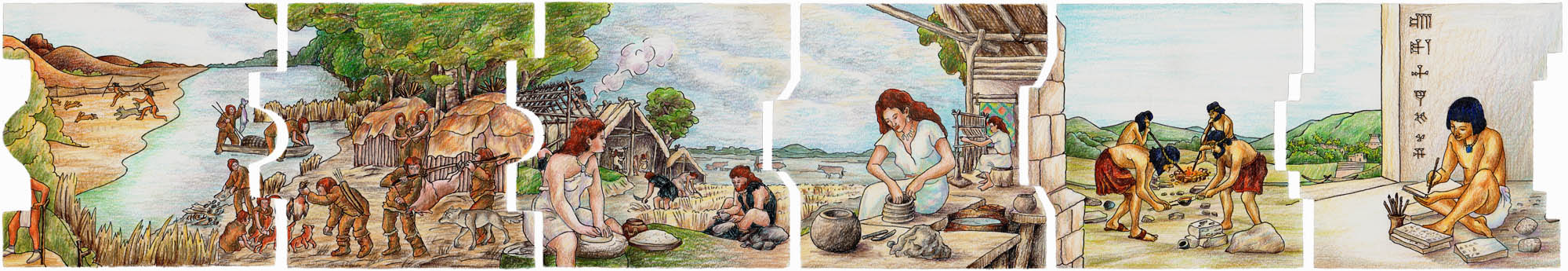 from 22.000 years ago until the Middle Ages13-18