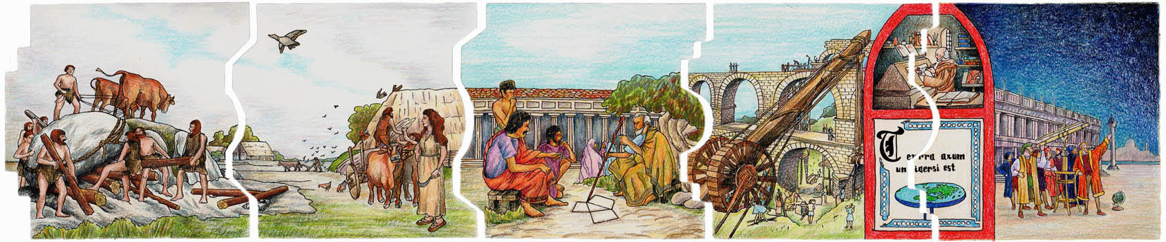 from 22.000 years ago until the Middle Ages19-23